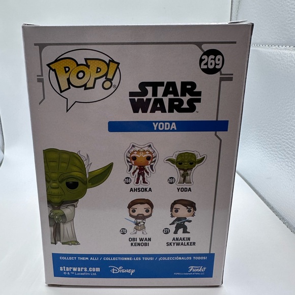 Funko Pop Star Wars Yoda #269 NEW - Picture 3 of 5